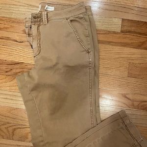 Anthropologie relaxed chino pants